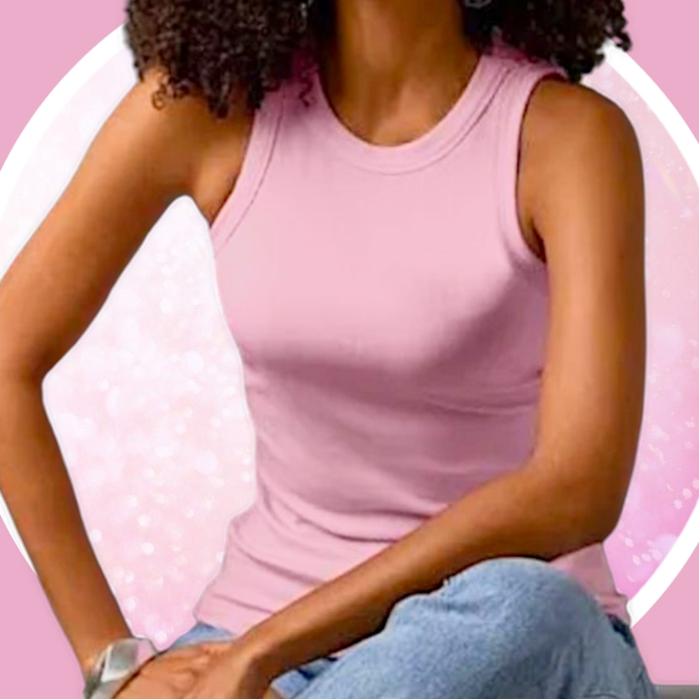 3/$25 NWOT Ribbed Crewneck Tank Top Various Colors (PPE) Bundle & Save